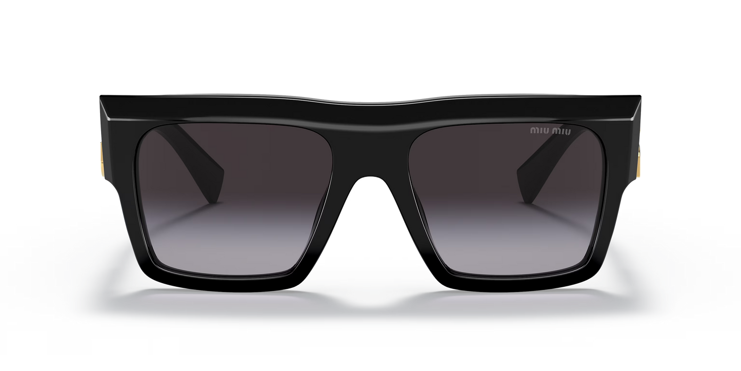 משקפי שמש מיו מיו שחור-אפור | MIU MIU MU 10WS Black-Grey