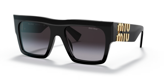 משקפי שמש מיו מיו שחור-אפור | MIU MIU MU 10WS Black-Grey