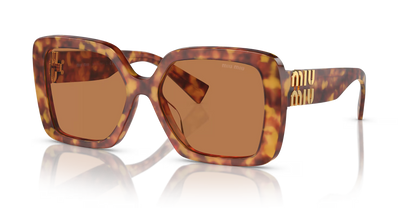 משקפי שמש מיו מיו צב-חום | MIU MIU MU 10YS Tortoise-Brown