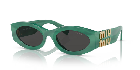 משקפי שמש מיו מיו ירוק-אפור | MIU MIU MU 11WS Green-Grey
