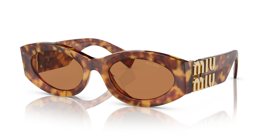 משקפי שמש מיו מיו צב-חום | MIU MIU MU 11WS Tortoise-Brown