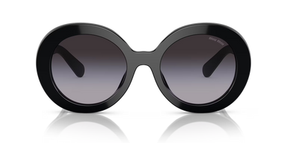 משקפי שמש מיו מיו שחור-אפור | MIU MIU MU 11YS Black-Grey