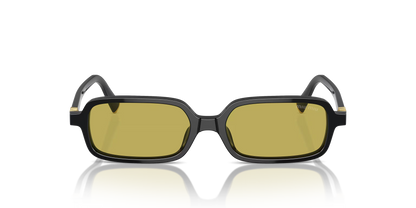 משקפי שמש מיו מיו שחור-ירוק | MIU MIU MU 11ZS Black-Green