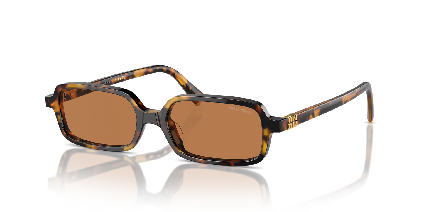 משקפי שמש מיו מיו צב-חום | MIU MIU MU 11ZS Tortoise-Brown