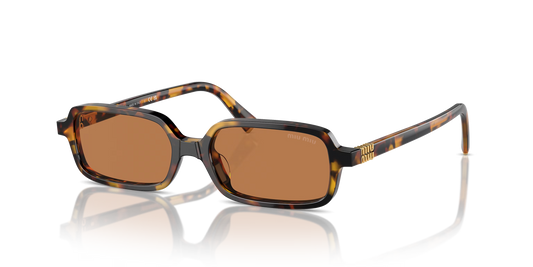 משקפי שמש מיו מיו צב-חום | MIU MIU MU 11ZS Tortoise-Brown