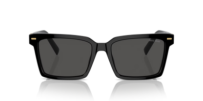 משקפי שמש מיו מיו שחור-אפור | MIU MIU MU 13ZS Black-Grey