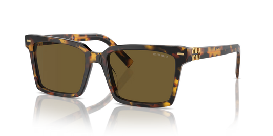 משקפי שמש מיו מיו צב-חום | MIU MIU MU 13ZS Tortoise-Brown