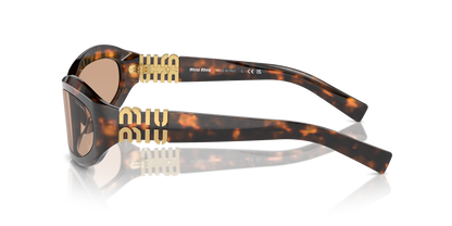 משקפי שמש מיו מיו צב-חום | MIU MIU MU 14ZS Tortoise-Brown
