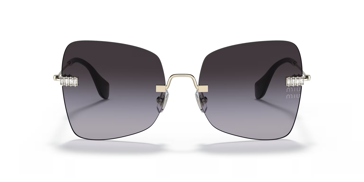 משקפי שמש מיו מיו זהב-אפור | MIU MIU MU 50WS Gold-Grey