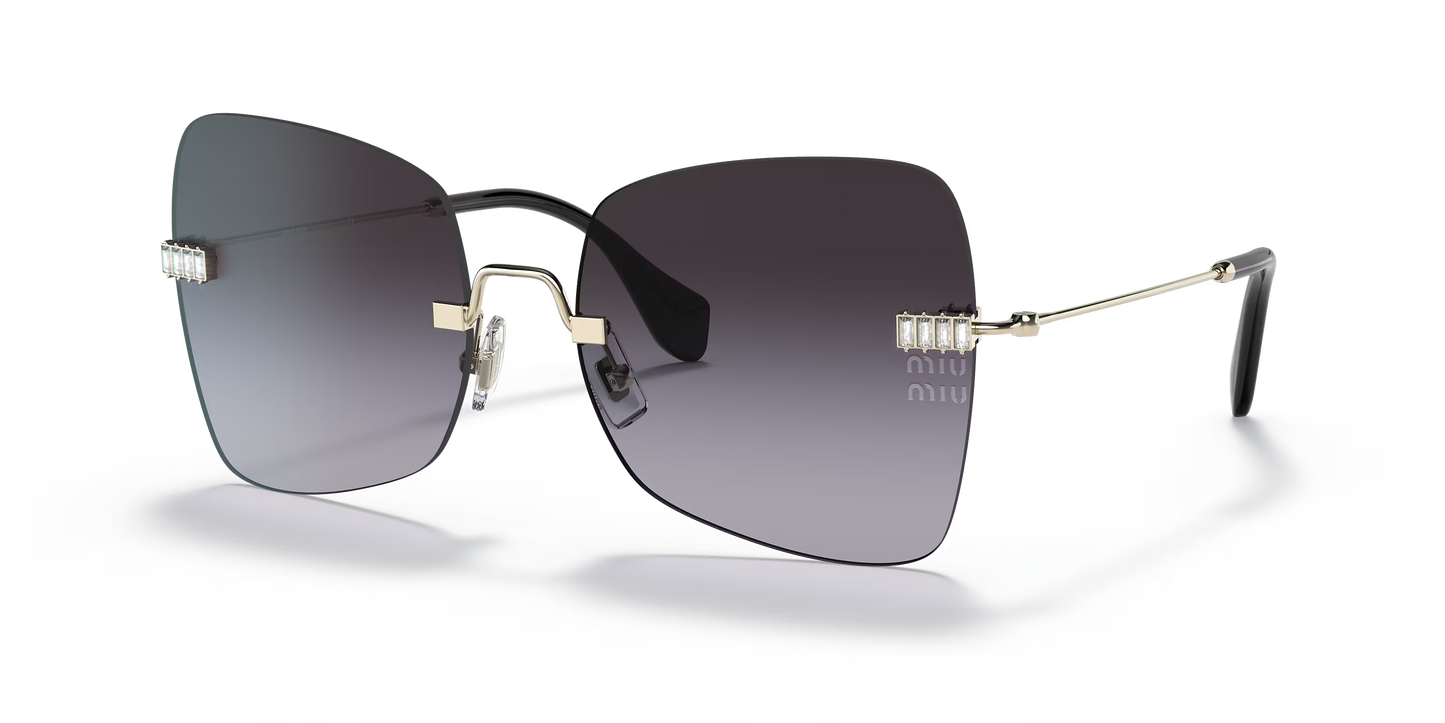 משקפי שמש מיו מיו זהב-אפור | MIU MIU MU 50WS Gold-Grey