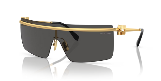 משקפי שמש מיו מיו זהב-אפור | MIU MIU MU 50ZS Gold-Grey