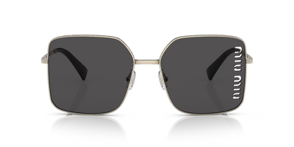 משקפי שמש מיו מיו זהב-אפור | MIU MIU MU 51YS Gold-Grey