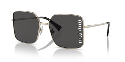 משקפי שמש מיו מיו זהב-אפור | MIU MIU MU 51YS Gold-Grey