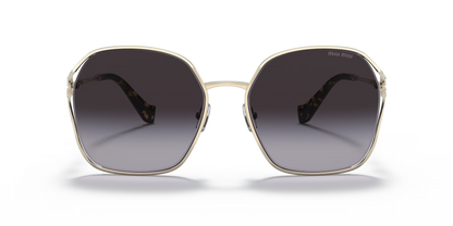 משקפי שמש מיו מיו זהב-אפור | MIU MIU MU 52WS Gold-Grey