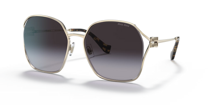 משקפי שמש מיו מיו זהב-אפור | MIU MIU MU 52WS Gold-Grey