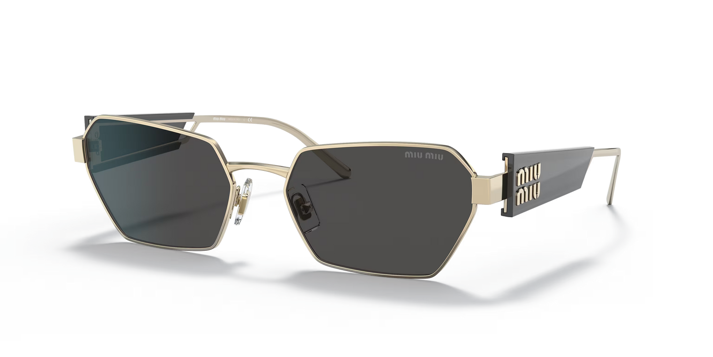 משקפי שמש מיו מיו זהב-אפור | MIU MIU MU 53WS Gold-Grey