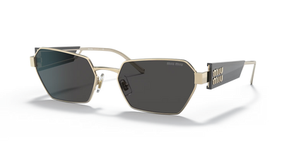 משקפי שמש מיו מיו זהב-אפור | MIU MIU MU 53WS Gold-Grey