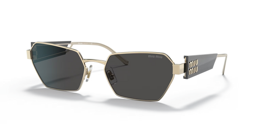 משקפי שמש מיו מיו זהב-אפור | MIU MIU MU 53WS Gold-Grey