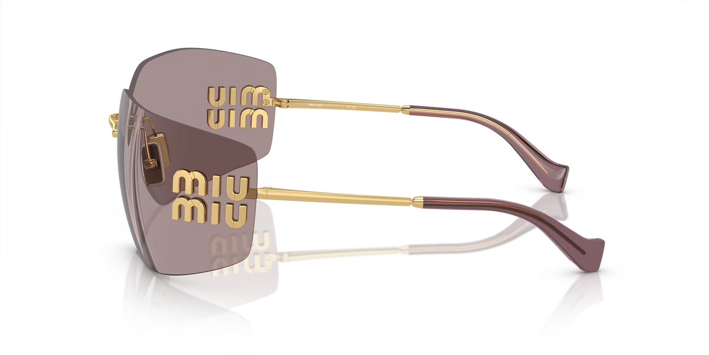 משקפי שמש מיו מיו זהב-סגול | MIU MIU MU 54YS Gold-Violet