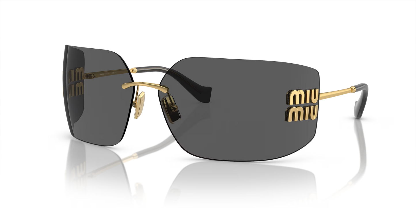 משקפי שמש מיו מיו זהב-אפור | MIU MIU MU 54YS Gold-Grey