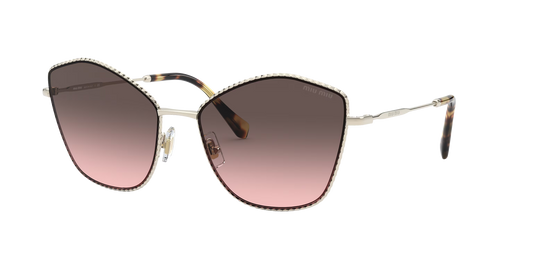 משקפי שמש מיו מיו זהב-אפור | MIU MIU MU 60VS Gold-Grey