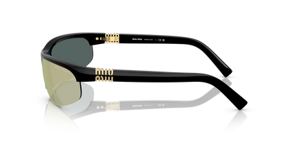 משקפי שמש מיו מיו שחור-אפור | MIU MIU MU A02S Black-Grey