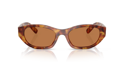 משקפי שמש מיו מיו חום-חום | MIU MIU MU A03S Brown-Brown