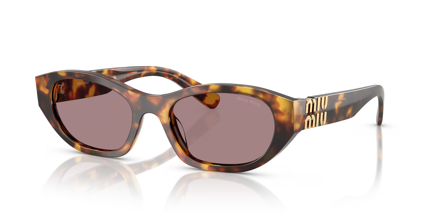 משקפי שמש מיו מיו צב-סיגלית | MIU MIU MU A03S Tortoise-Violet