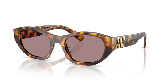משקפי שמש מיו מיו צב-סיגלית | MIU MIU MU A03S Tortoise-Violet