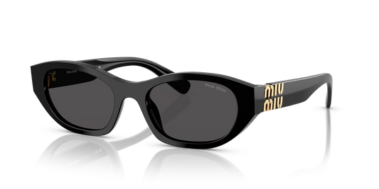 משקפי שמש מיו מיו שחור-אפור | MIU MIU MU A03S Black-Grey