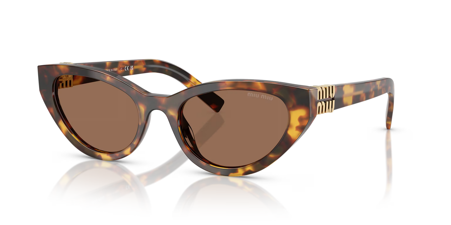 משקפי שמש מיו מיו צב-חום | MIU MIU MU A04S Tortoise-Brown