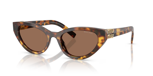 משקפי שמש מיו מיו צב-חום | MIU MIU MU A04S Tortoise-Brown