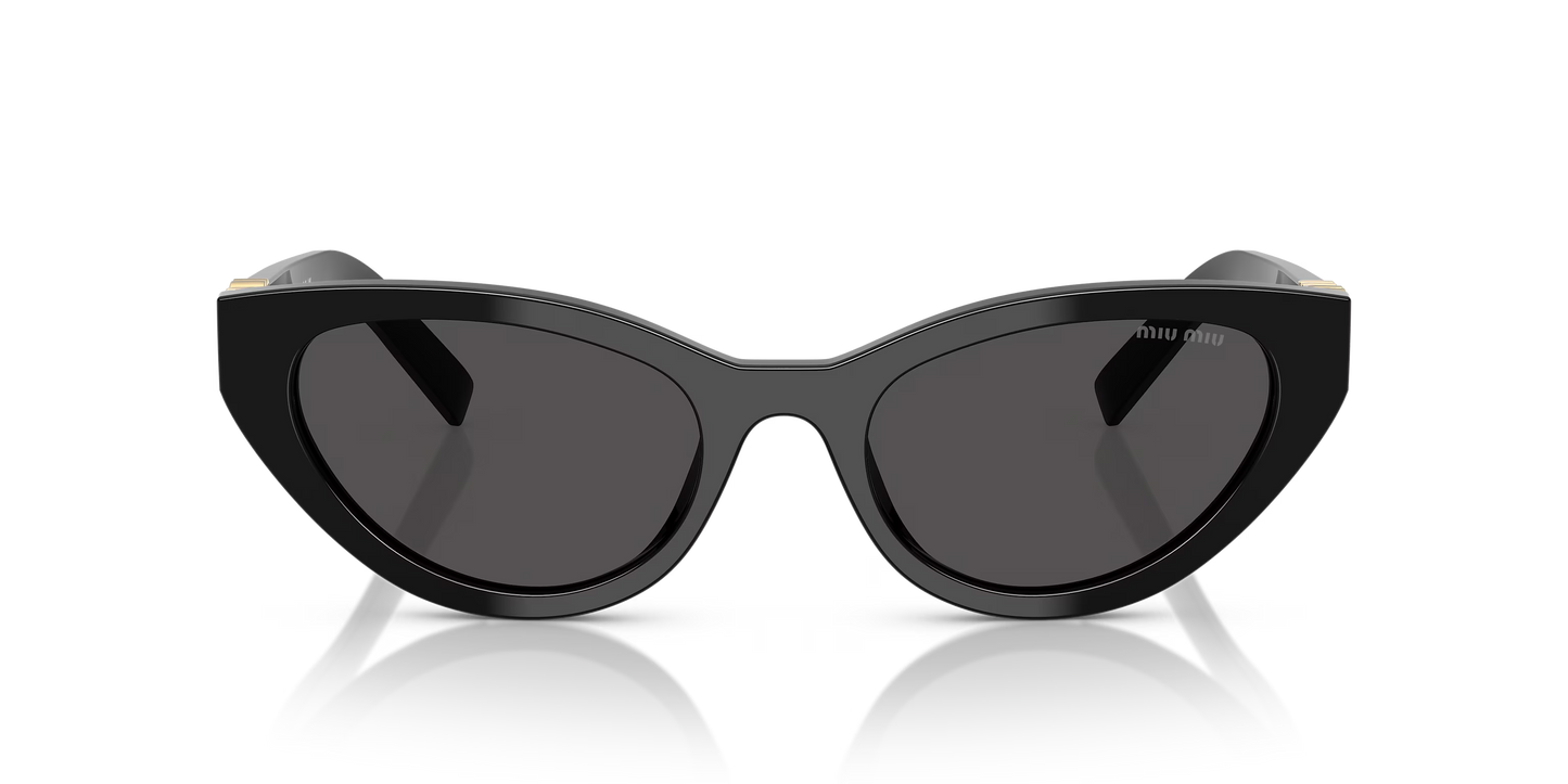 משקפי שמש מיו מיו שחור-אפור | MIU MIU MU A04S Black-Grey