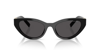 משקפי שמש מיו מיו שחור-אפור | MIU MIU MU A04S Black-Grey