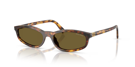 משקפי שמש מיו מיו צב-חום | MIU MIU MU A06S Tortoise-Brown