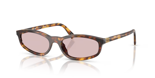 משקפי שמש מיו מיו צב-ורוד | MIU MIU MU A06S Tortoise-Pink