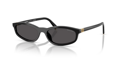 משקפי שמש מיו מיו שחור-אפור | MIU MIU MU A06S Black-Grey