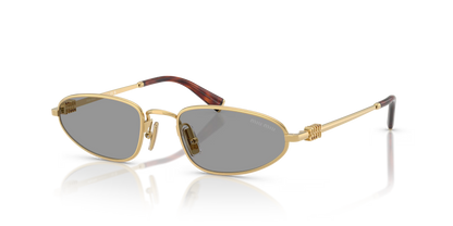 משקפי שמש מיו מיו זהב-אפור | MIU MIU MU A52S Gold-Grey