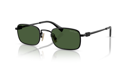 משקפי שמש מיו מיו שחור-ירוק | MIU MIU MU A53S Black-Green