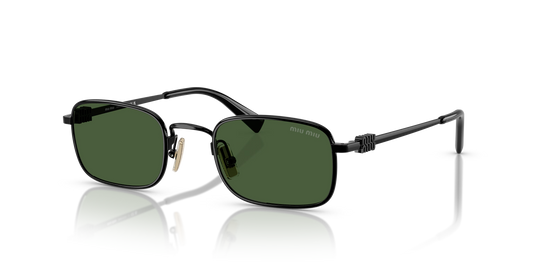 משקפי שמש מיו מיו שחור-ירוק | MIU MIU MU A53S Black-Green