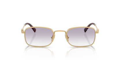 משקפי שמש מיו מיו זהב-אפור | MIU MIU MU A53S Gold-Grey