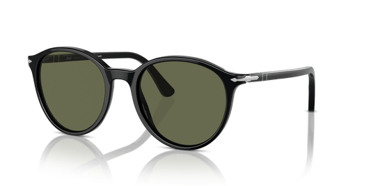 משקפי שמש פרסול שחור-פולאר ירוק | PERSOL PO3350S Black-Polar Green