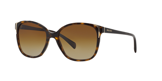 PRADA PR 01OS Conceptual Havana-Polarized Brown Gradient Sunglasses