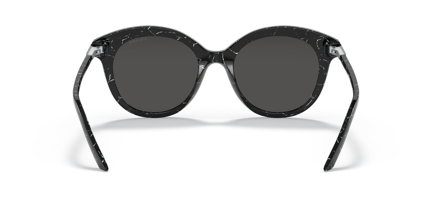 Prada Sunglasses Black Marble-Dark Grey | PRADA PR 02YS Black Marble-Dark Grey