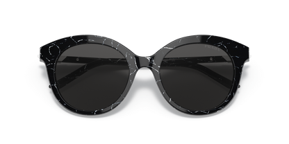 Prada Sunglasses Black Marble-Dark Grey | PRADA PR 02YS Black Marble-Dark Grey