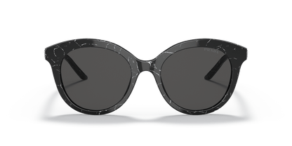 Prada Sunglasses Black Marble-Dark Grey | PRADA PR 02YS Black Marble-Dark Grey