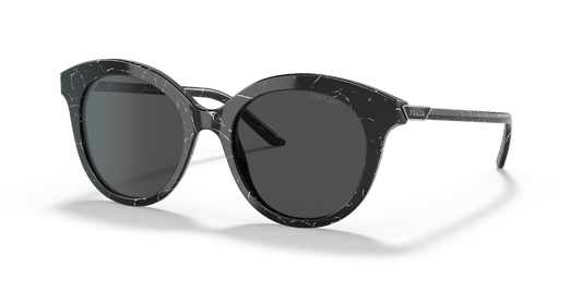 Prada Sunglasses Black Marble-Dark Grey | PRADA PR 02YS Black Marble-Dark Grey