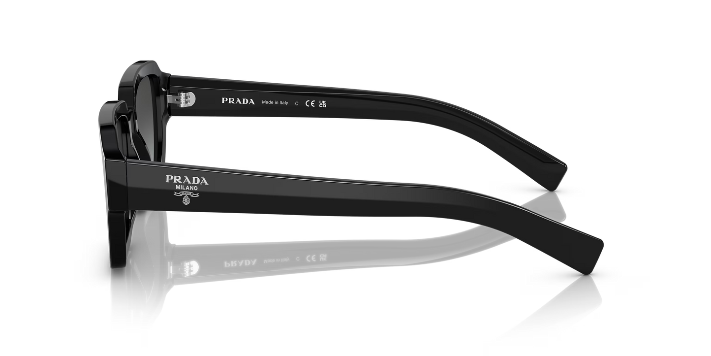 Prada PR 02ZS Black-Grey Sunglasses
