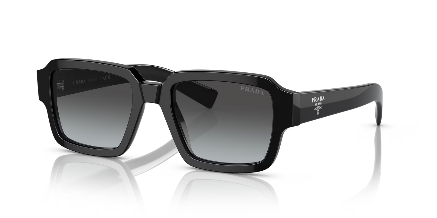 Prada PR 02ZS Black-Grey Sunglasses