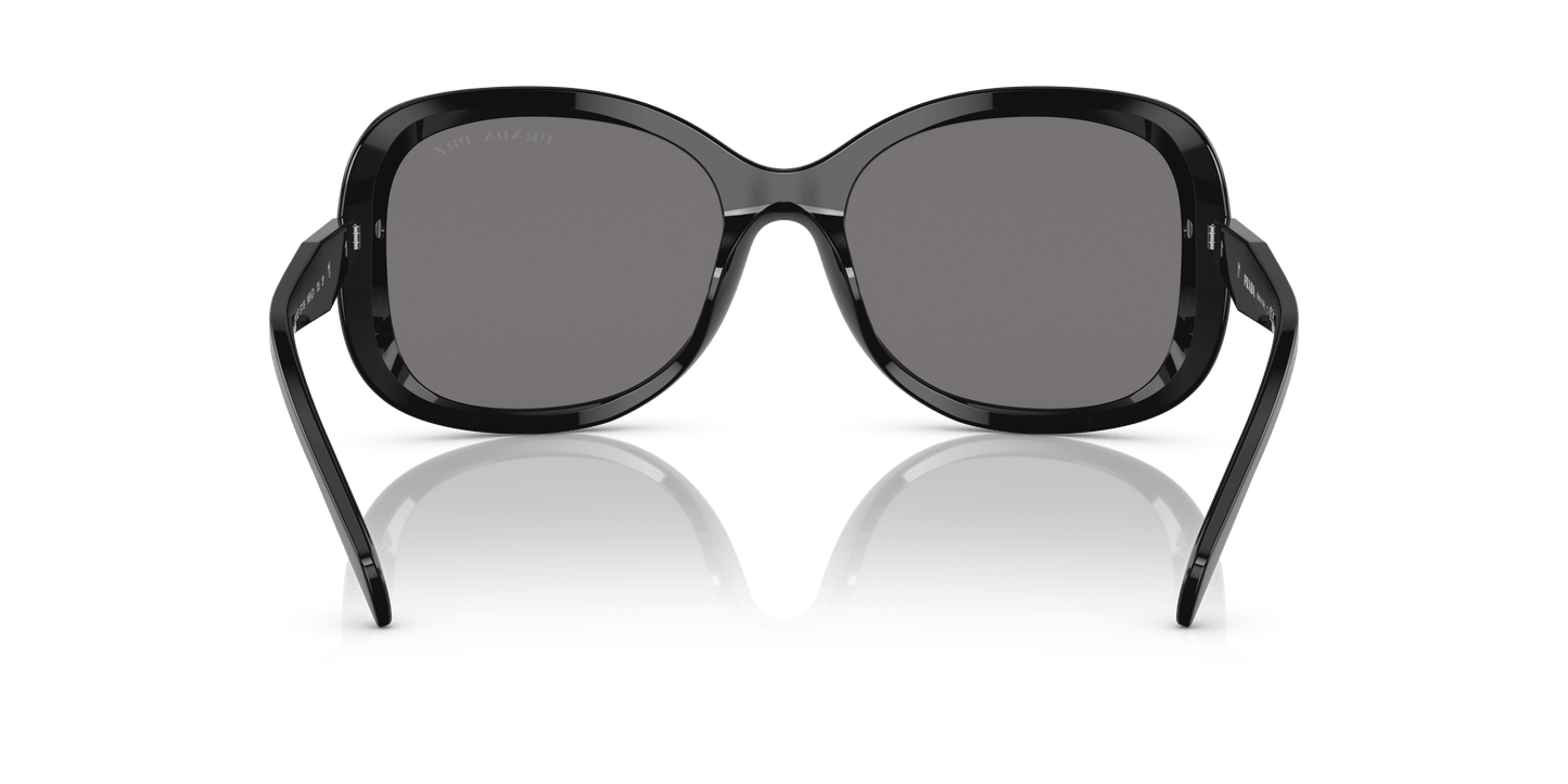 Prada Sunglasses Black-Polar Dark Grey | PRADA PR 04ZS Black-Polar Dark Grey